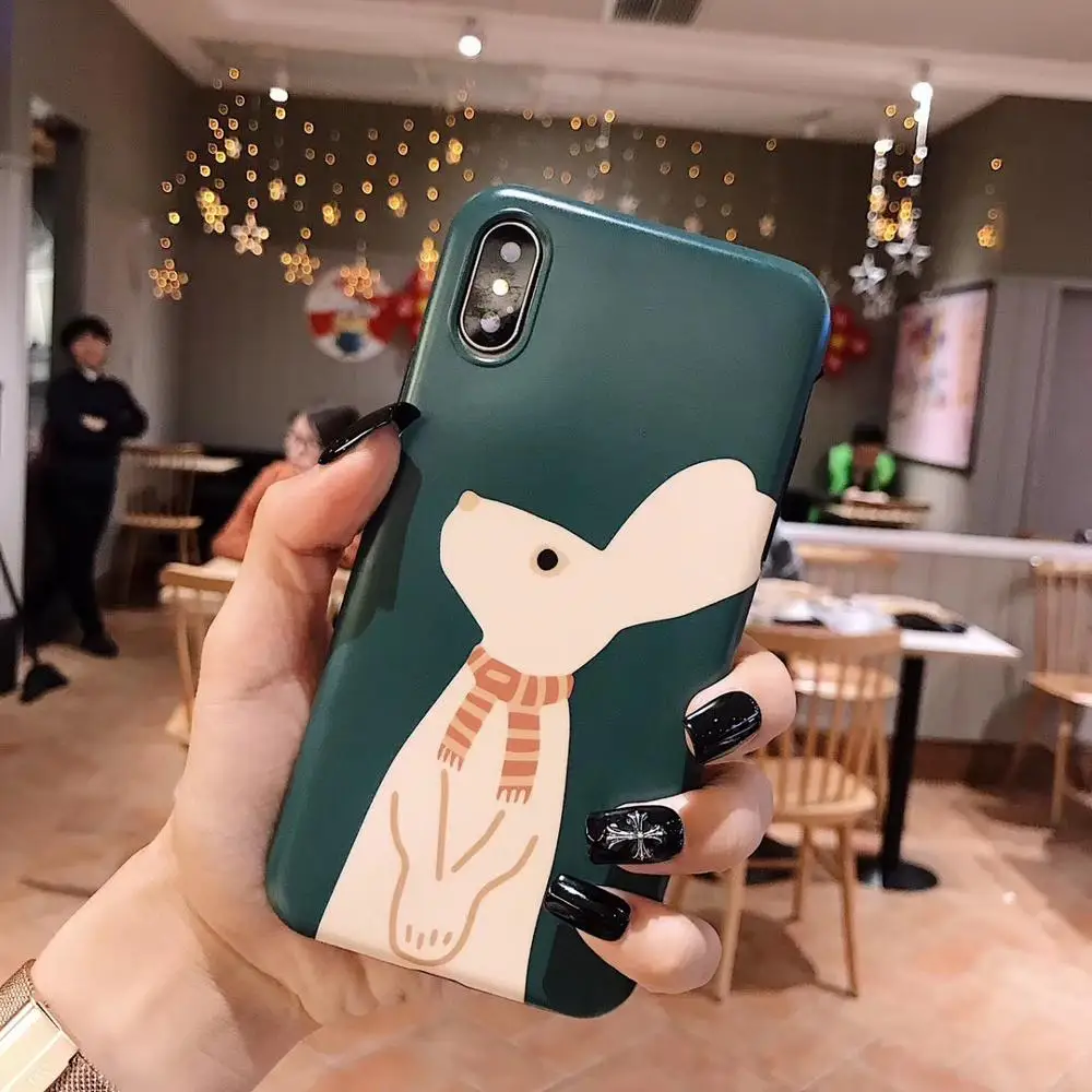 S20 корейский чехол для телефона с кроликом Samsung S8 S9 + S10PLUS note 8/9 10pro мягкий из тпу