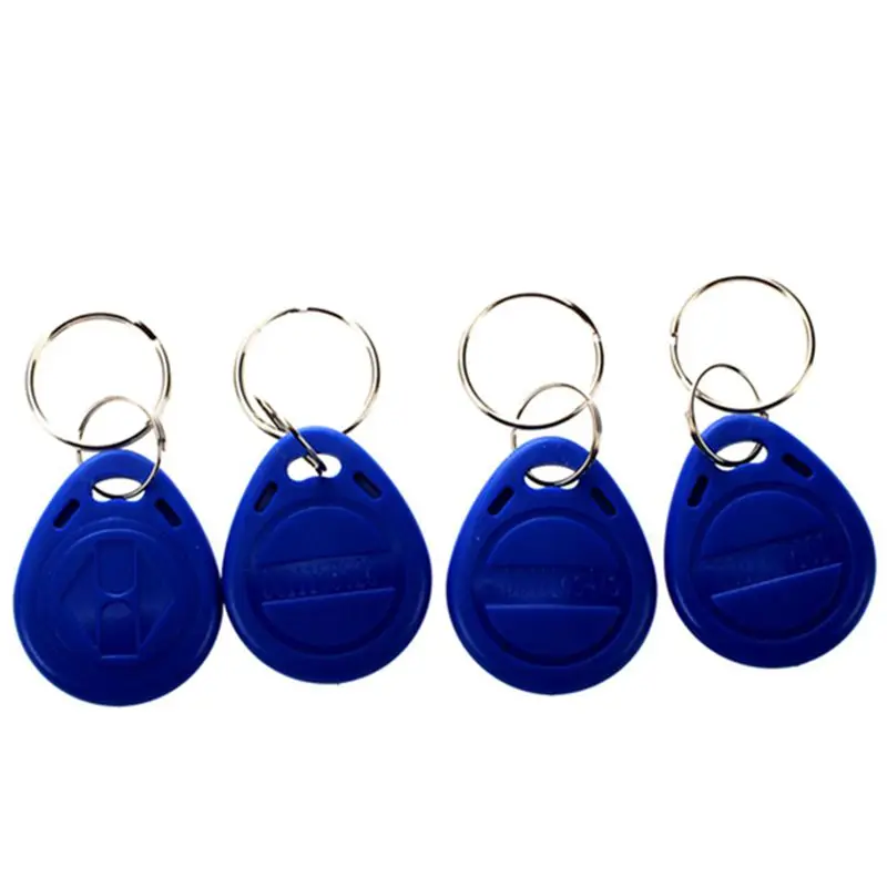 10pcs 125khz RFID Proximity ID Token Key Tag Keychain Waterproof New Ring Card | Безопасность и защита