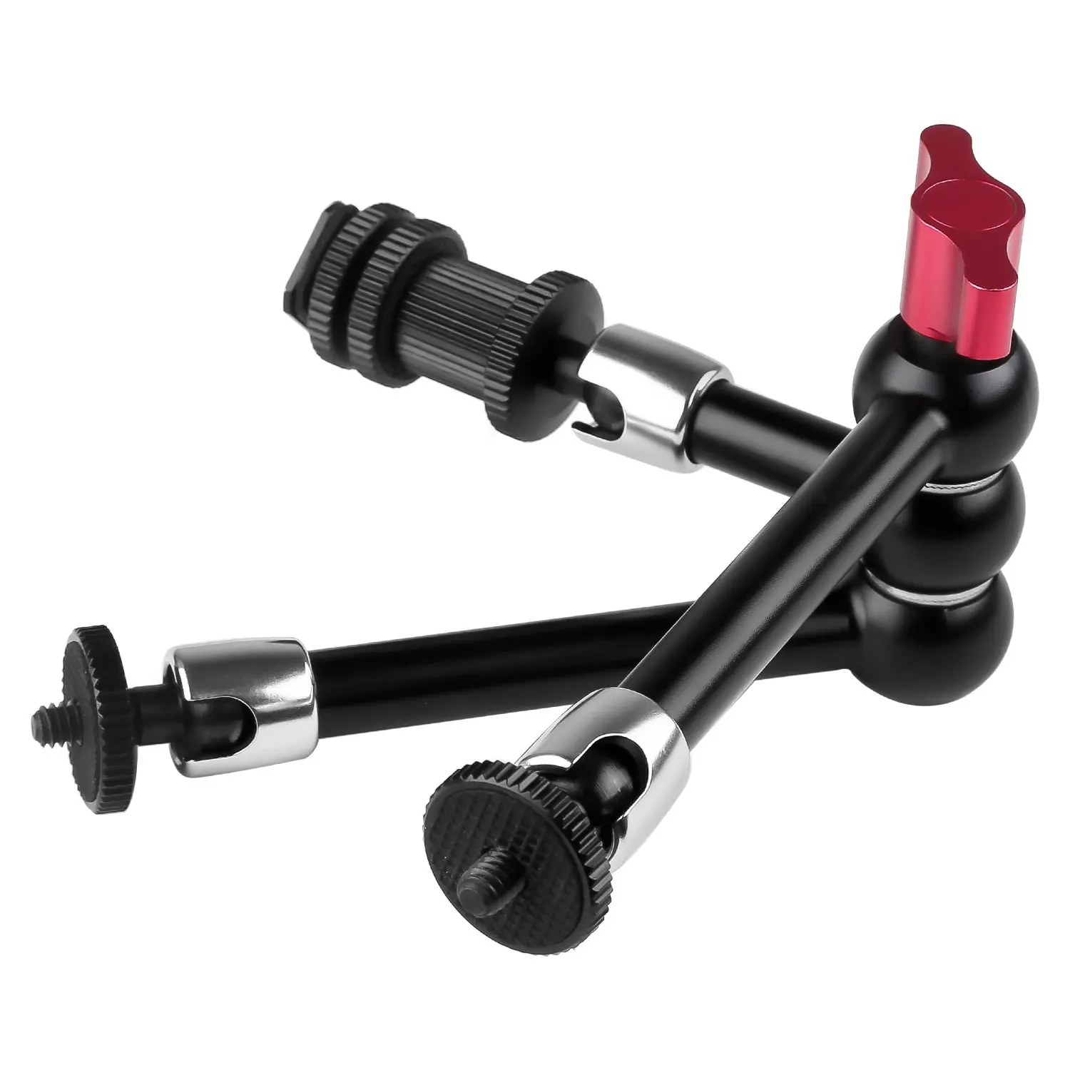 Magic Arm 3 Arms Adjustable Articulating Friction Camera Bracket Compatible with DSLR Rig LED Monitor Video Lig |