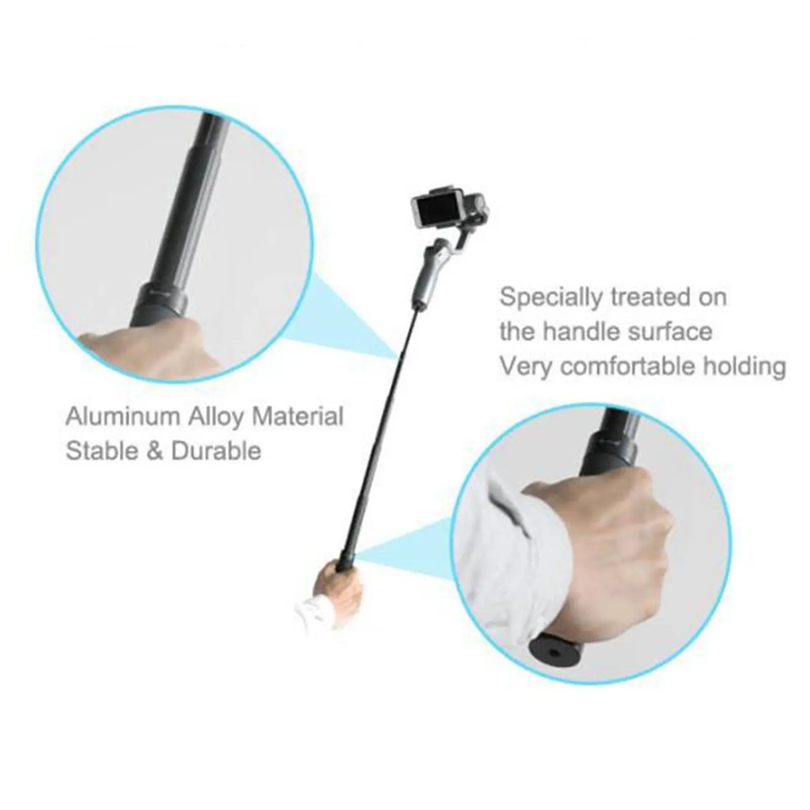 Стабильный применимый к Dajiang DJI Lingyi 2 поколение OSMO Mobile удлинитель кронштейн для