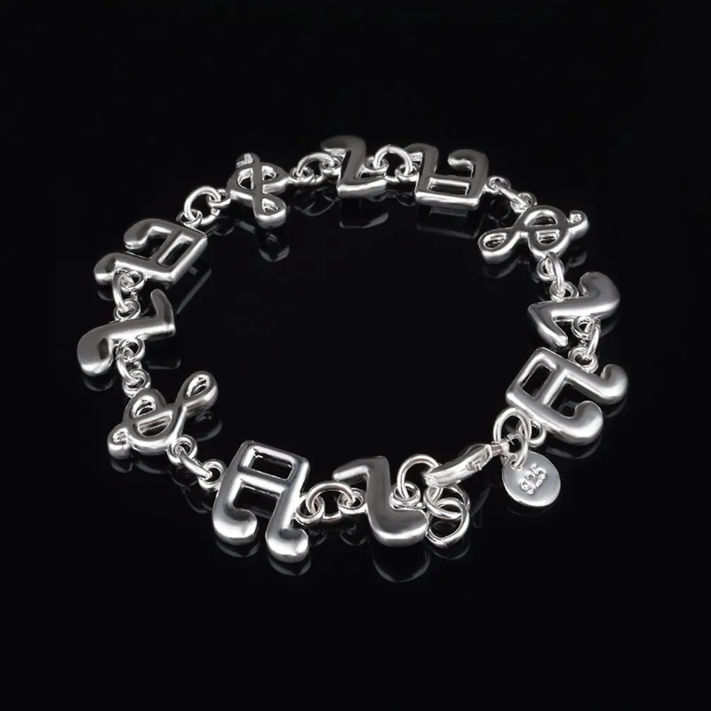 Музыкальная нота изысканный ручной цепи Мода Узор стильный браслет ювелирные