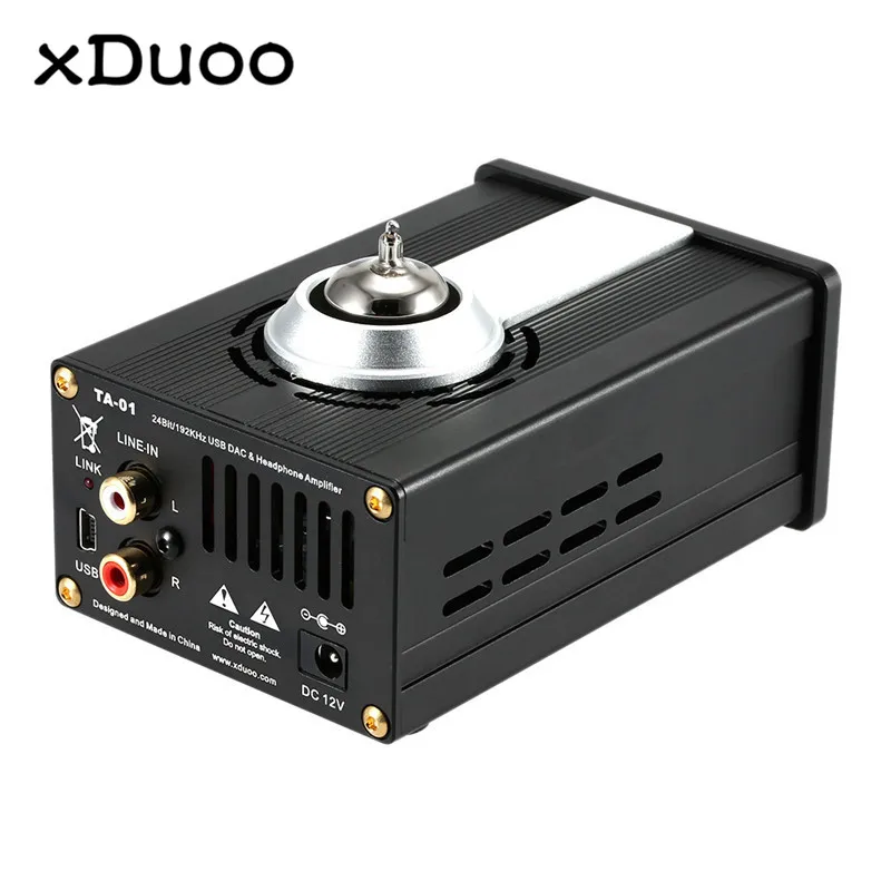 XDUOO TA 01 Hifi 24 бит/192 кГц USB DAC + ламповый усилитель для наушников трубка мощности