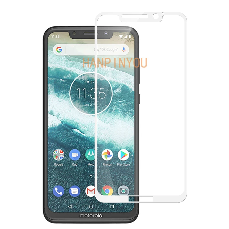 10 шт./лот для Motorola One Power/P30 Note 6 2 &quot5D 9D полное покрытие из клея закаленная Защитная