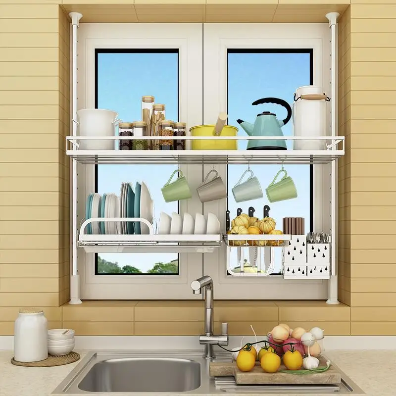 Organizador De Cocina органайзер для раковины Организация нержавеющая сталь Cozinha Mutfak