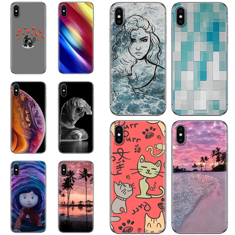 Ins Style Soft Phone Cover For Meizu M6S/ M6T/ 16/ M9C/ Note 8/ Meilan U20/ U10 Colorful Painted TPU Case |