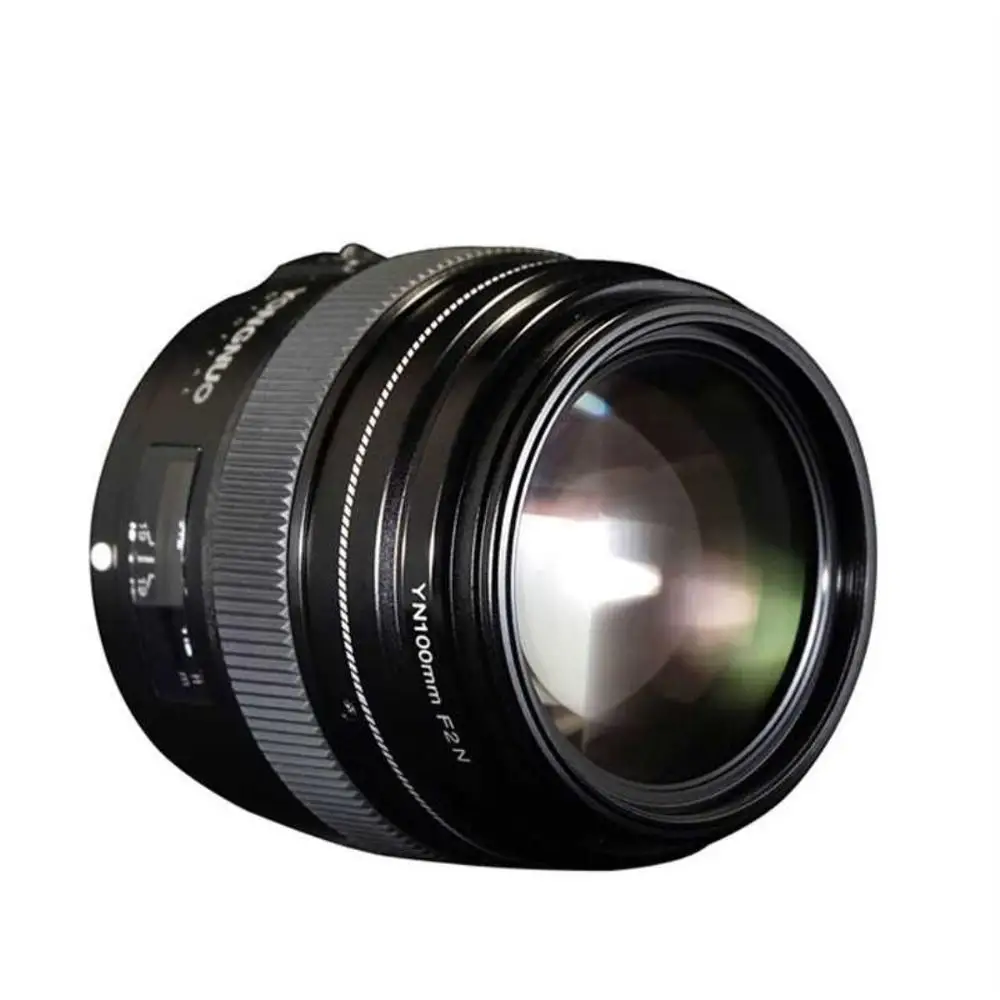Объектив Yongnuo 100 мм F2 с большой апертурой AF/MF средний телеобъектив YN для Nikon D7200 D7100
