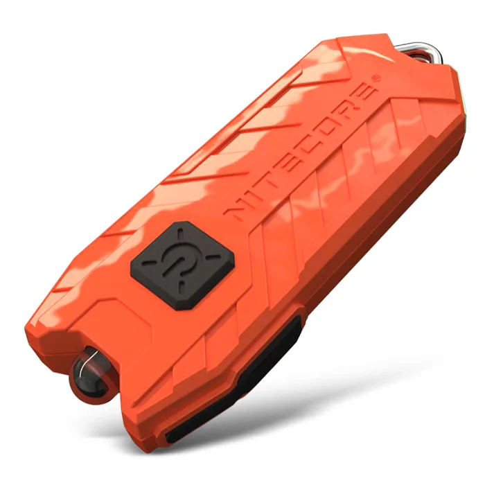 Nitecore трубка USB маленький брелок с фонариком Портативный 2 режима фонарик