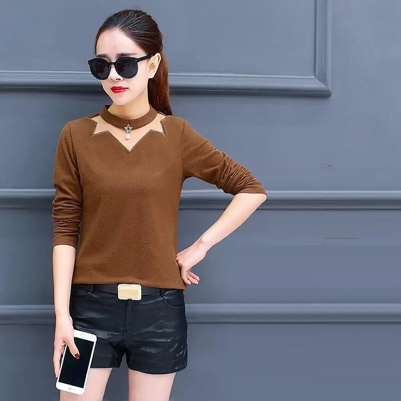 Узкие Camisa Blusas 2018 Топы roupa Feminina Haut Femme Ropa Весна-осень-зима женщин с длинными