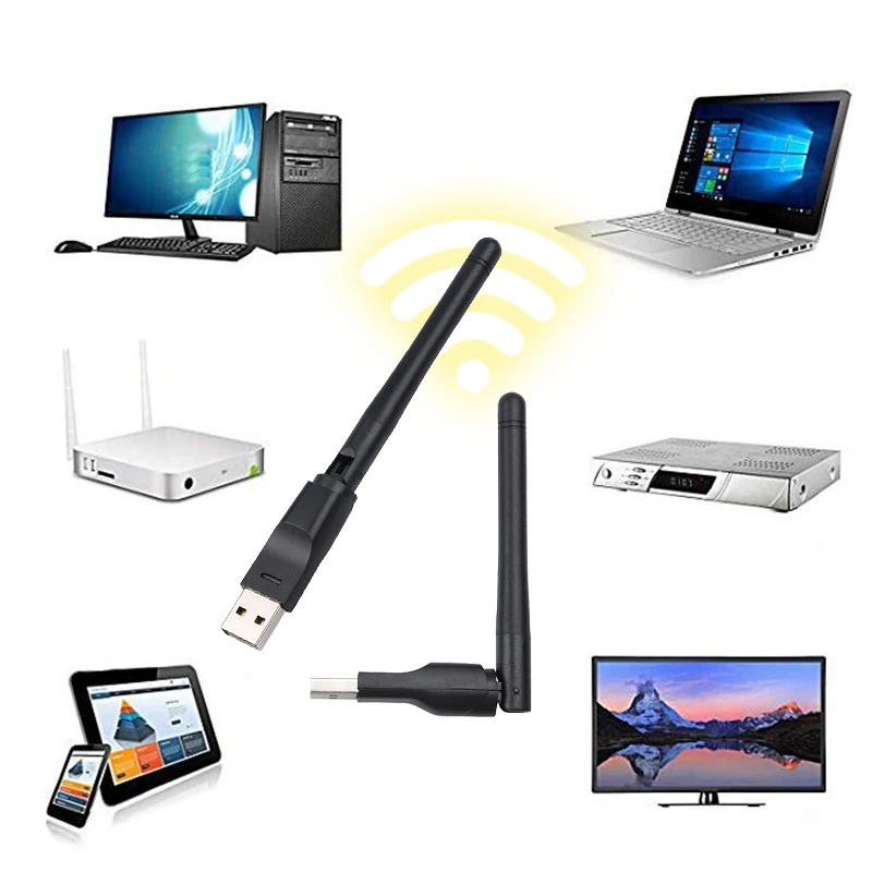 Беспроводная сетевая карта KEBIDU 150 Мбит/с USB 2 0 Wi Fi LAN антенна адаптер ключ 802.11b/g/n