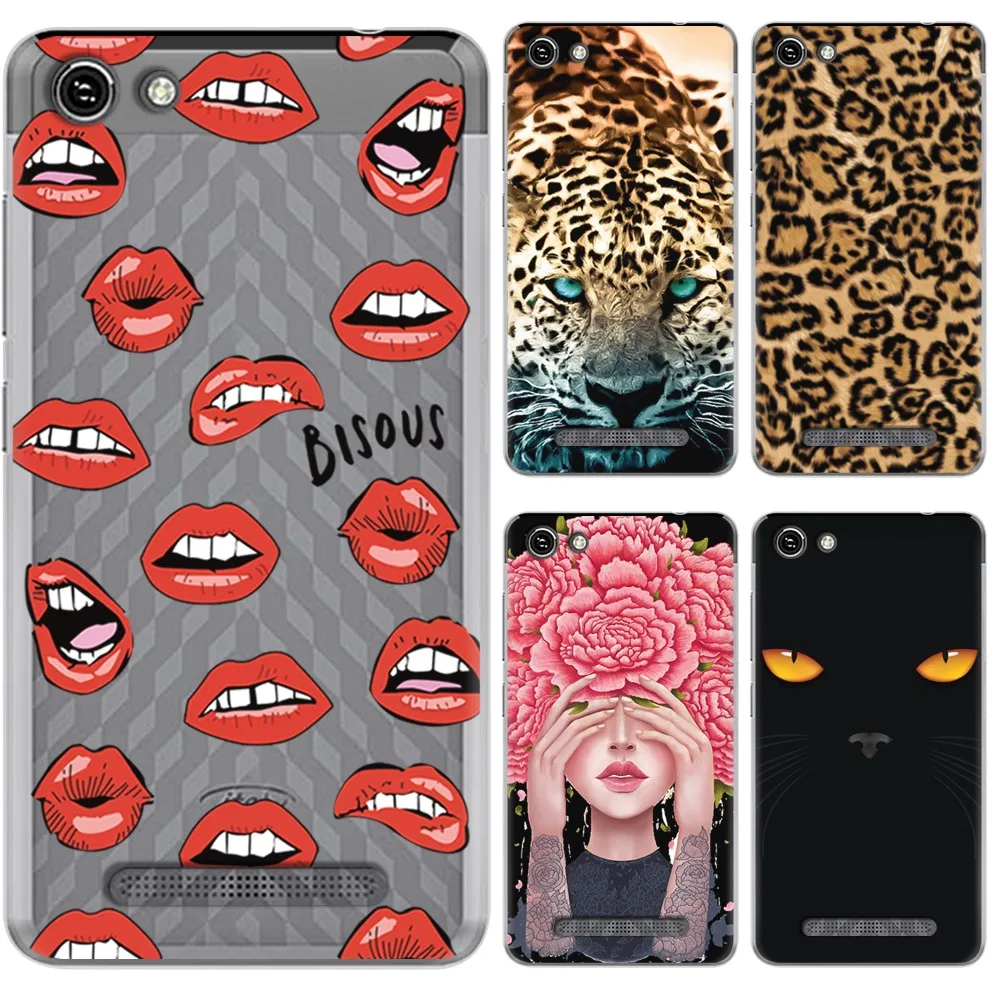 Soft Phone Case Silicone Cover For Itel P12 TPU Fashion Colorful Pattern Painted Transparent |