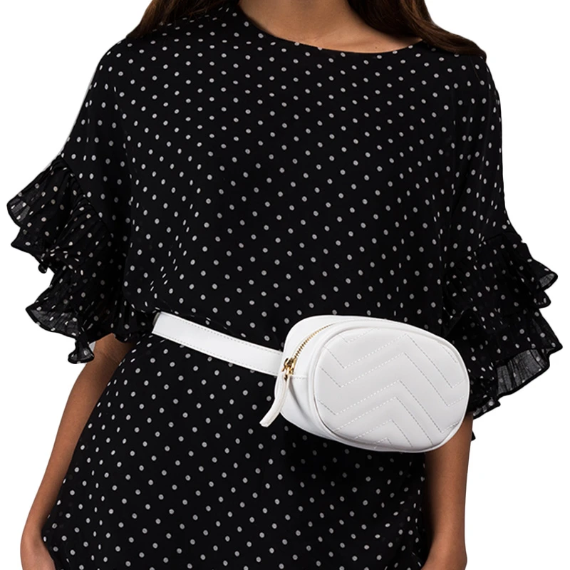 Акира для женщин горошек рюшами 3/4 рукавом Прозрачная накладка мини