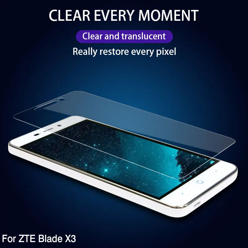 Закаленное стекло для ZTE Blade L5 X3 протектор экрана телефона замена легкая в