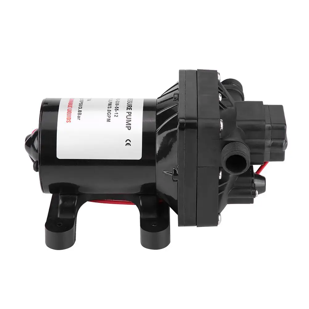 

55 PSI 3 Gallons per Minute 7.5 Amps 12V DC RV Caravan Self-priming Water Pump 4008-101-E65 Professional