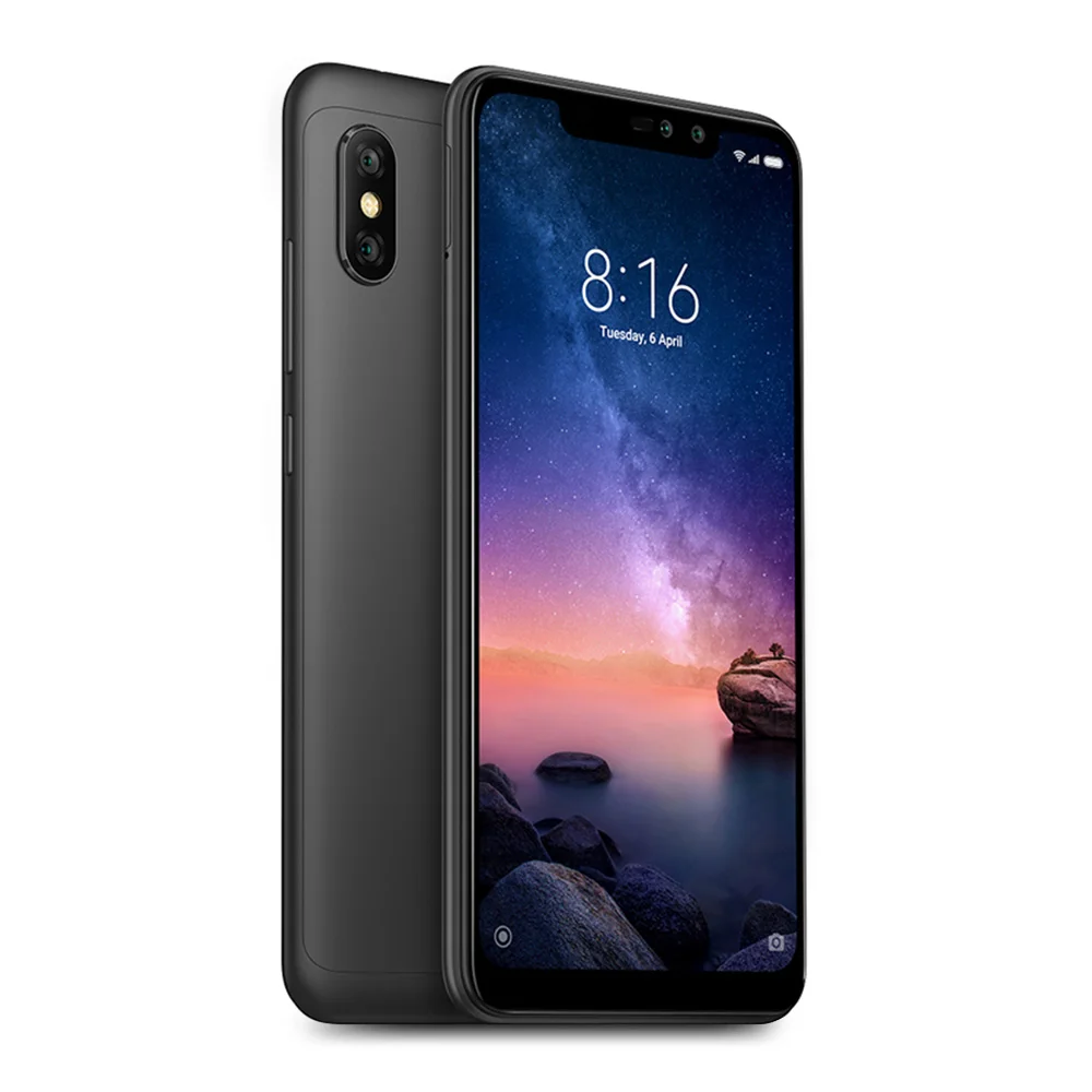 Смартфон Xiaomi Redmi Note 6 Pro 4 ГБ 64 Восьмиядерный процессор Snapdragon 636 26 дюйма 4000 мА/ч