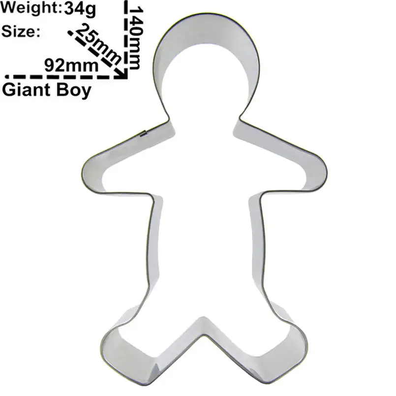 Гигантское мальчик печенье форменное режущие формы инструменты для выпечки