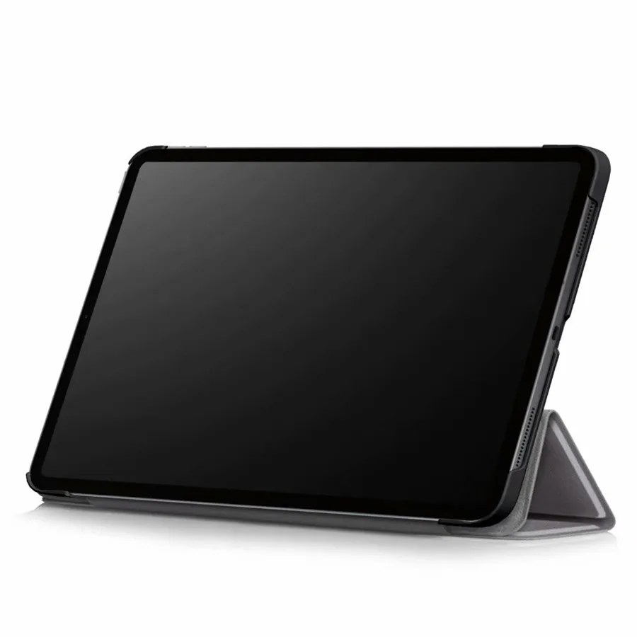 Ультратонкий кожаный чехол с принтом для iPad Pro 11 дюймов 2018 A80 умный + пленка ручка |