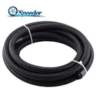 ESPEEDER Универсальный AN6 135 метровый сердечник черный шланг масляный топливный нейлоновый плетеный шланг Трубка PTFE резиновая линия гоночная труба