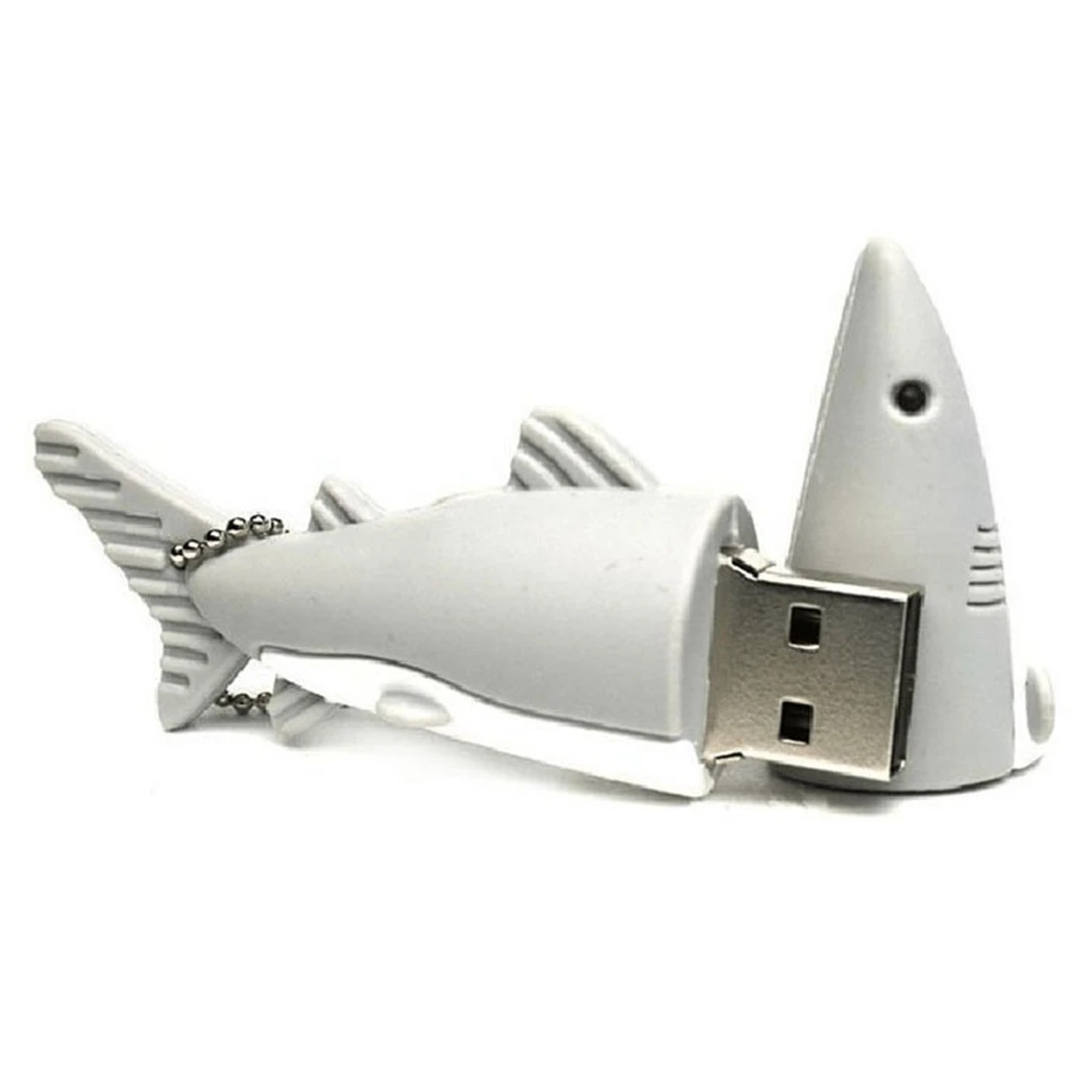 8GB Акула Формы USB 2 0 флэш устройство приспособления для ручки U память ключ серый и