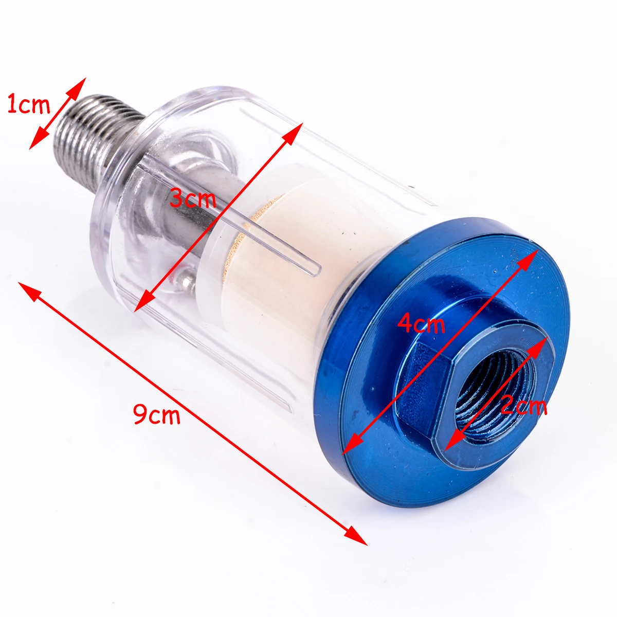 Миниатюрный воздушный фильтр для пейнтбола 1/4 дюйма|air line mini filter|trap gunmoisture filter |