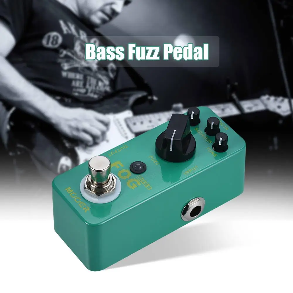 MOOER Fog Bass Фуз Эффект Гитара гитарная педаль эффект классический бас Fuzz Тон