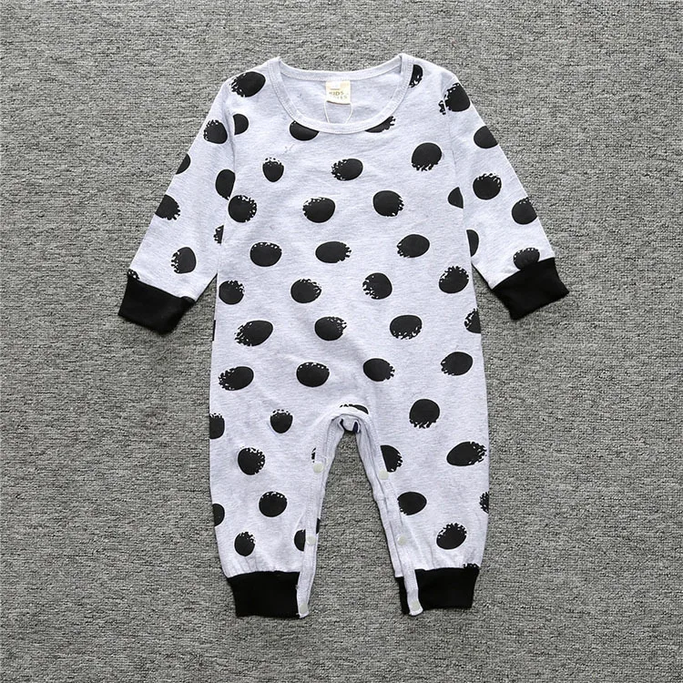 2019 одежда для малышей хлопковый Детский комбинезон с длинными рукавами костюм