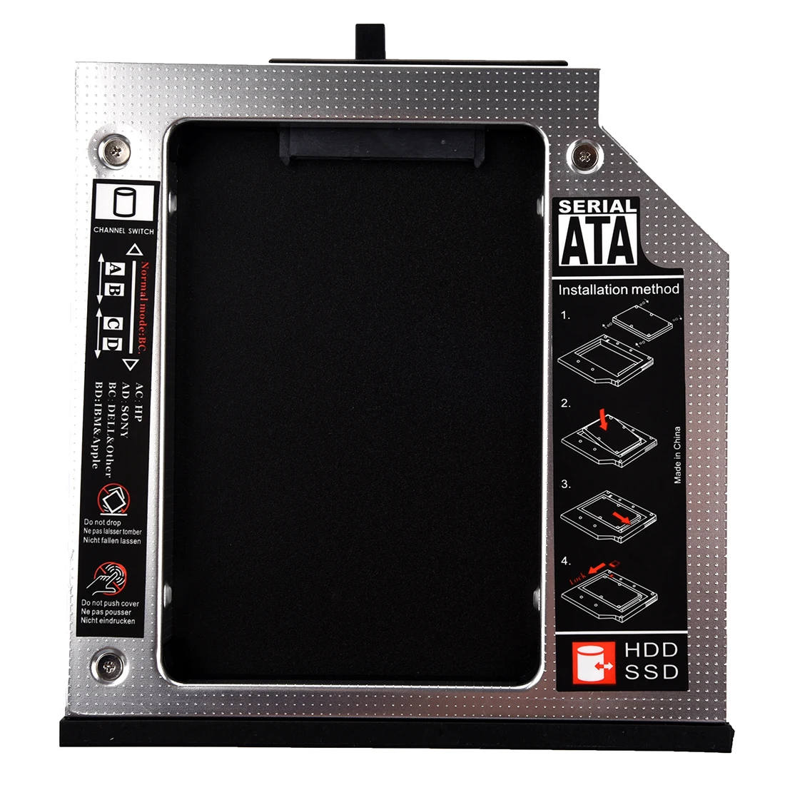 Подходит для Lenovo ThinkPad T510 T510i T520 T520i W510 W520 HDD mounter тонкий оптический привод bay