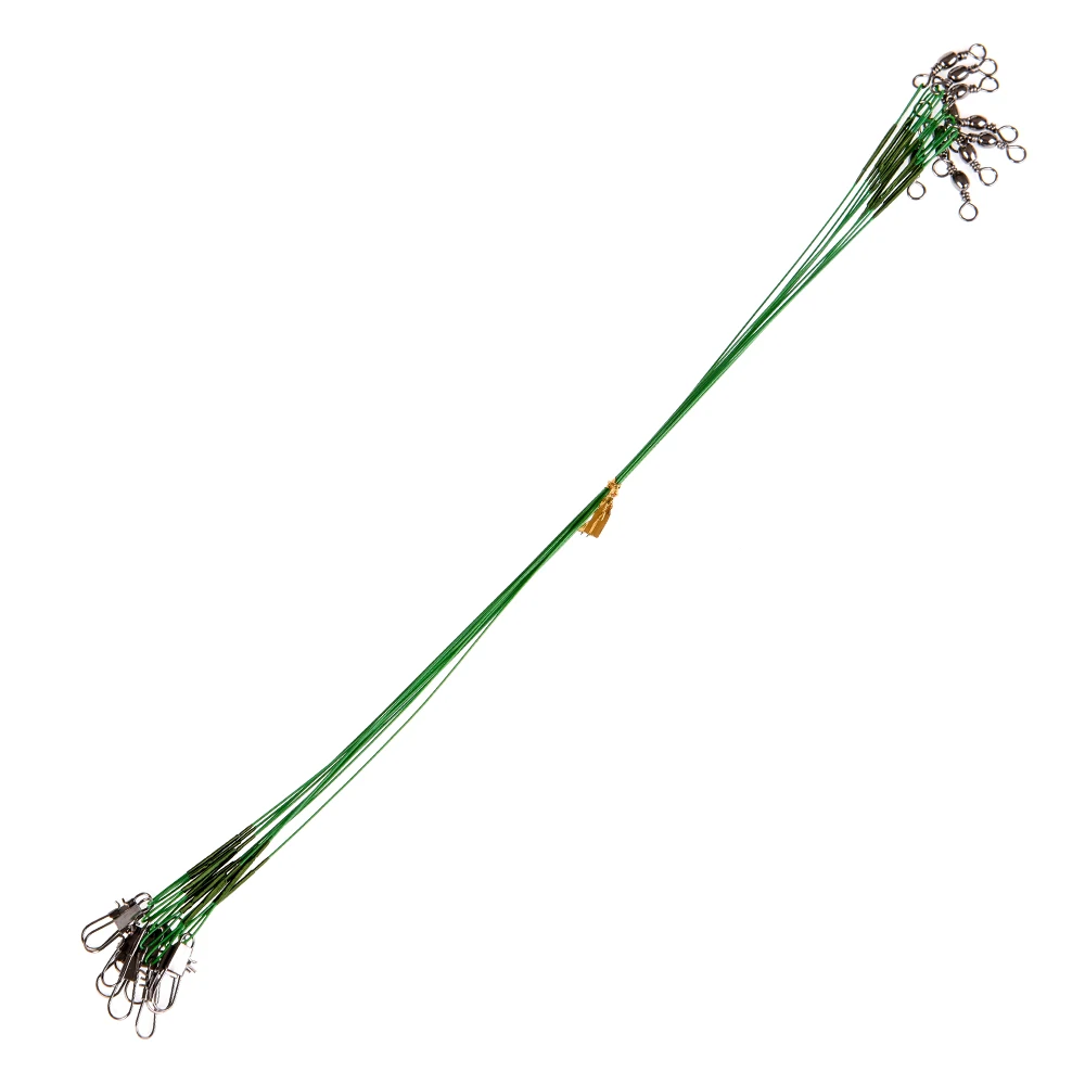 Прочная рыболовная приманка из нержавеющей стали с нейлоновым покрытием