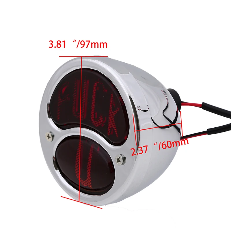 Задний фонарь POSSBAY для мотоцикла светодиодный задний велосипеда стоп сигнал Harley