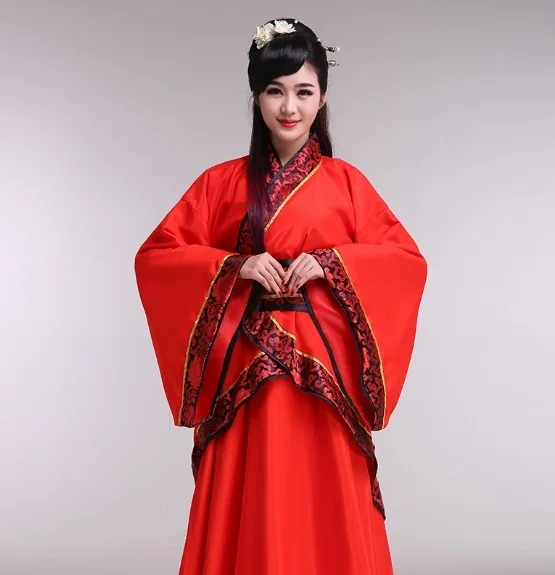 Взрослый женский костюм Hanfu для косплея в старинном китайском стиле женская