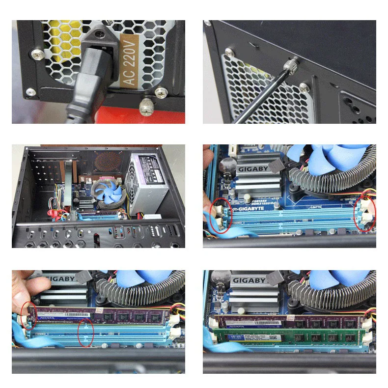 XIEDE Desktop Computer Memory RAM Module DDR3 PC3-10600 240PIN DIMM 1333MHz For AMD | Компьютеры и офис