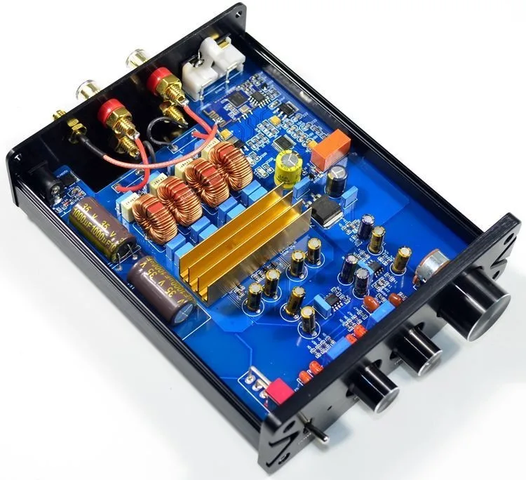 Bluetooth 5 0 двойной IC TPA3116 200W 2 канальный цифровой аудио стерео усилитель с DAC PCM5102