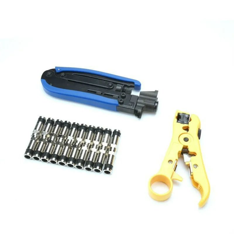 RG6 RG59 RG11 коаксиальный кабель щипцы для зачистки ручной инструмент регулируемый