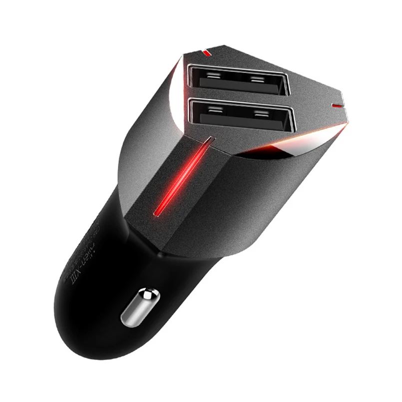 Автомобильное зарядное устройство USB с двумя 2 портами автомобильное классное