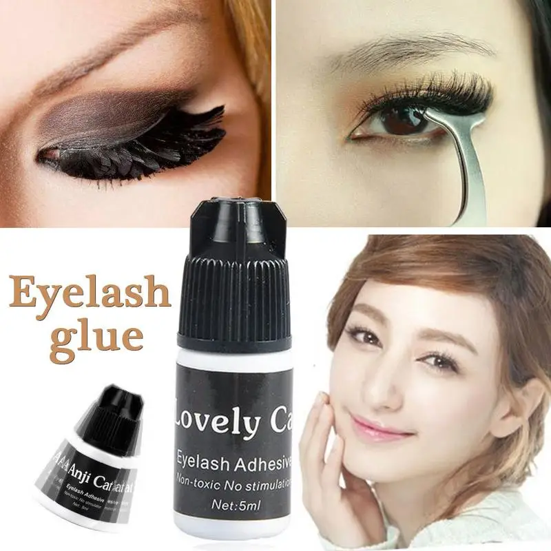 Eyelash Glue 5ml Grafting To Plant Mild No Stimulation Quick Drying Eye Beauty Products Makeup Tools | Красота и здоровье