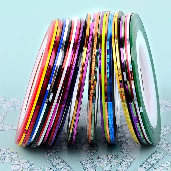 Гвоздь шт рулоны для ногтей Удобный DIY стикер лента украшения цвета стрипинг