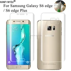 Для Samsung Galaxy S6  S6 Edge  Plus мягкая ТПУ Передняя и задняя полная защита экрана прозрачная защитная пленка + инструменты для очистки