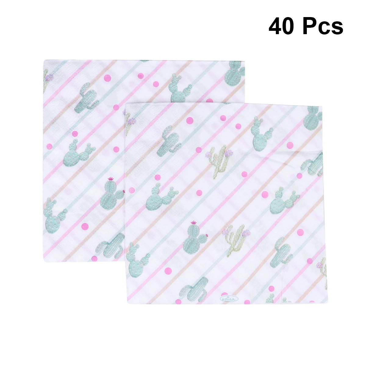 2 упаковки одноразовые декоративные салфетки с принтом|Одноразовая посуда для