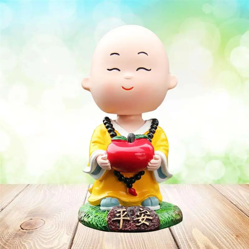 1 шт. танцующий монах игрушка Приборная панель автомобиля украшения настольного