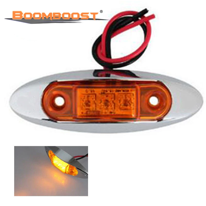 3 светодиодный боковой габаритный фонарь габаритная задняя фара 12В 24В для