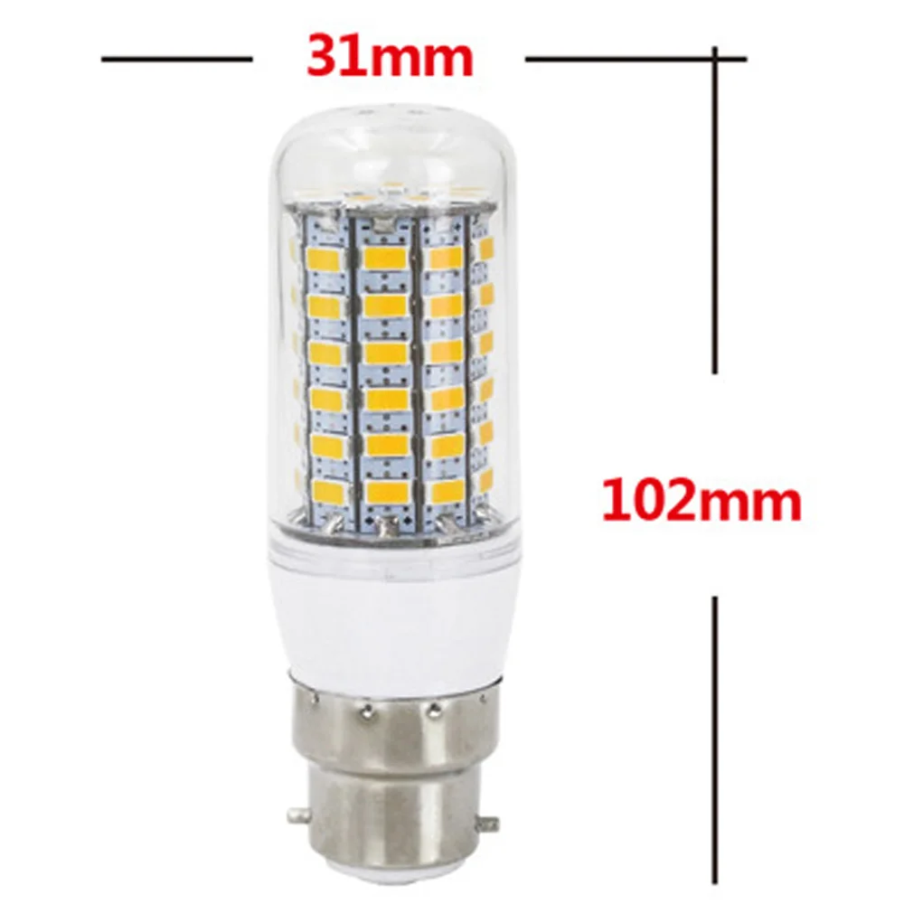 Новинка! 7 Вт/9 Вт/15 Вт B22 SMD5730 светодиодный кукурузная лампа AC 110 V 220 360 °|Сверкающие