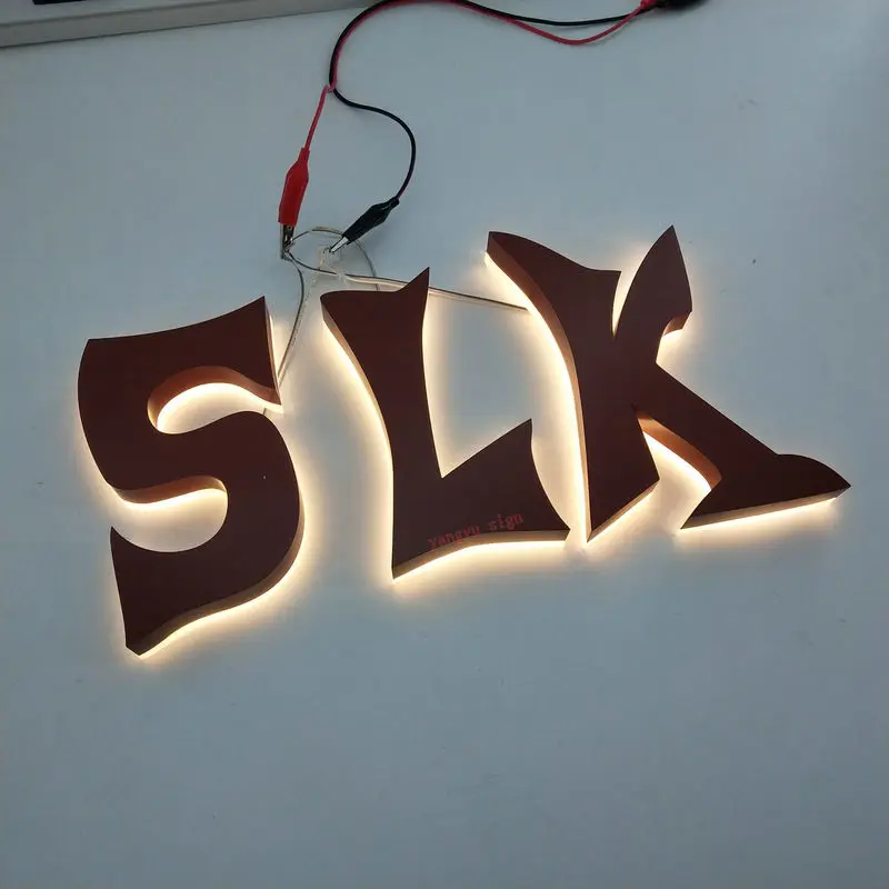 Custom outdoor 3d solar led light backlit stainless steel for advertising signs | Лампы и освещение