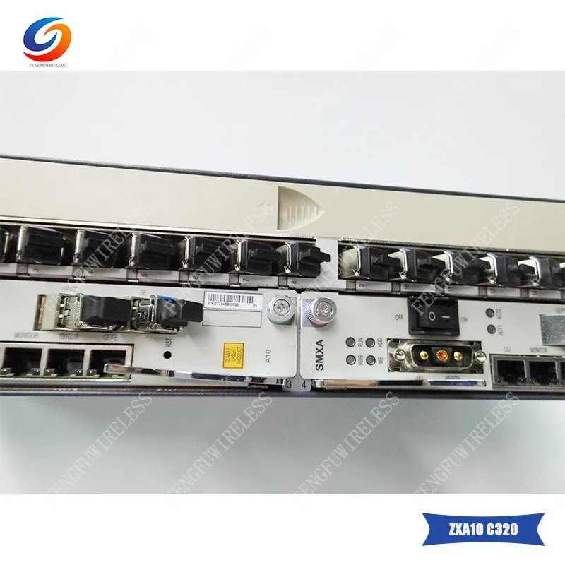 Бесплатная доставка 1000 м GPON OLT ZTE C320 SMXA/1 карта * 1 шт. с PRAM 16 портов GTGH C + деловая
