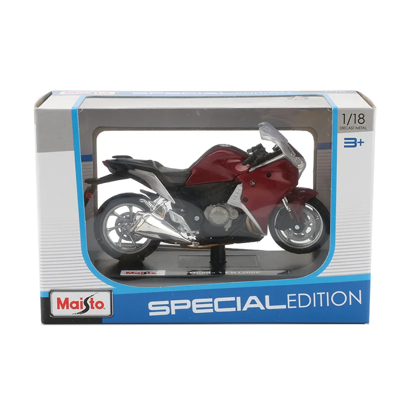 Модель двигателя Maisto 1:18 из сплава игрушка VFR1200F модели гоночных мотоциклов