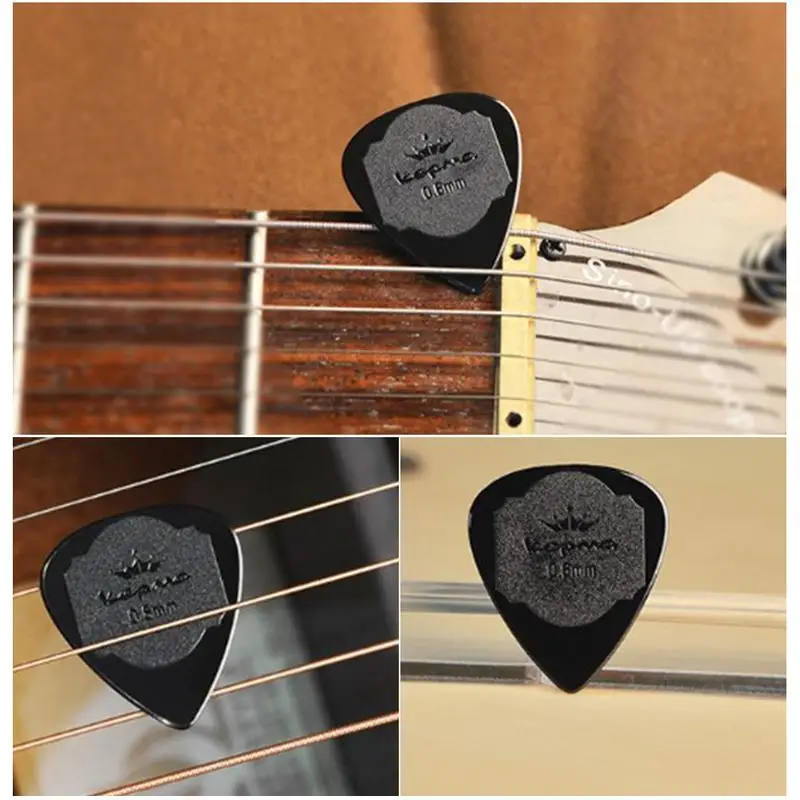 5PCS Guitar Picks Scrub Non-slip Universal Electric Pick Acoustic Music 0.6MM Thickness Accessories | Спорт и развлечения