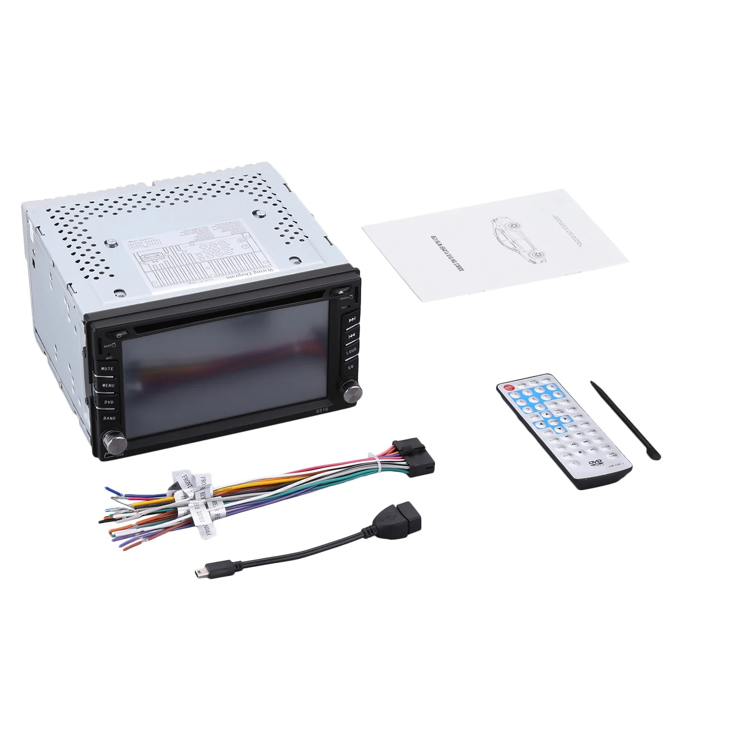 6 2 дюймовый автомобильный плеер Bluetooth с сенсорным экраном автомобильное радио