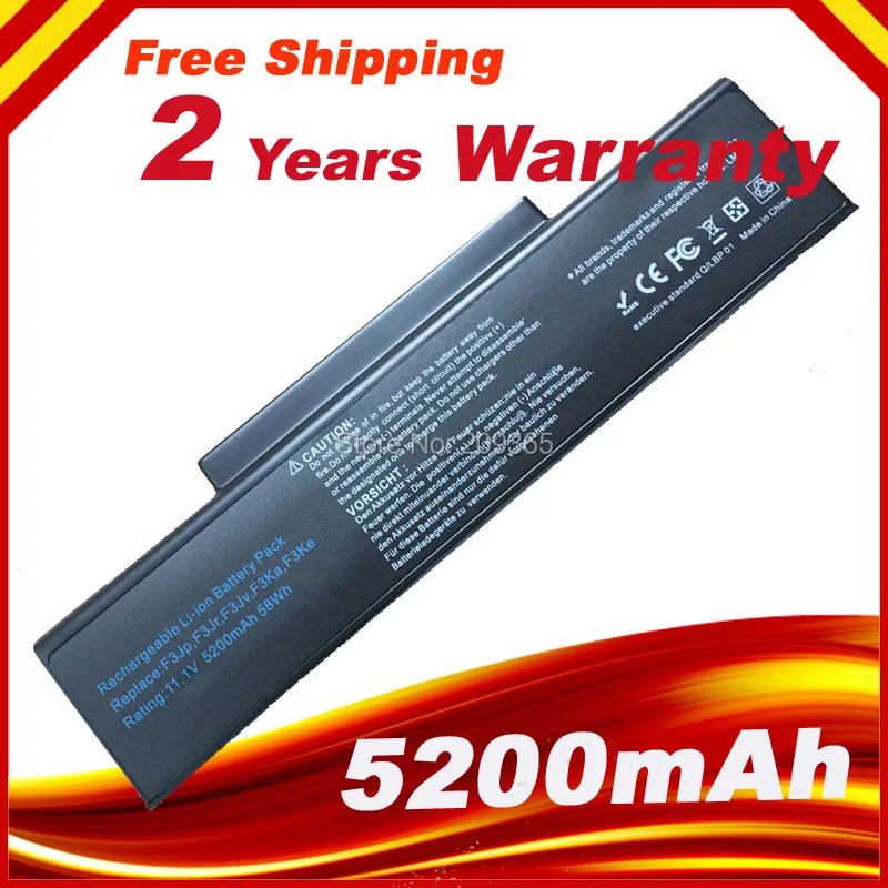 Аккумулятор для ноутбука Asus F2 F2F F2Hf F2J F2Je F3 F3E F3L M51A M51E M51Kr M51Se M51Sn M51Sr M51Ta|Аккумуляторы