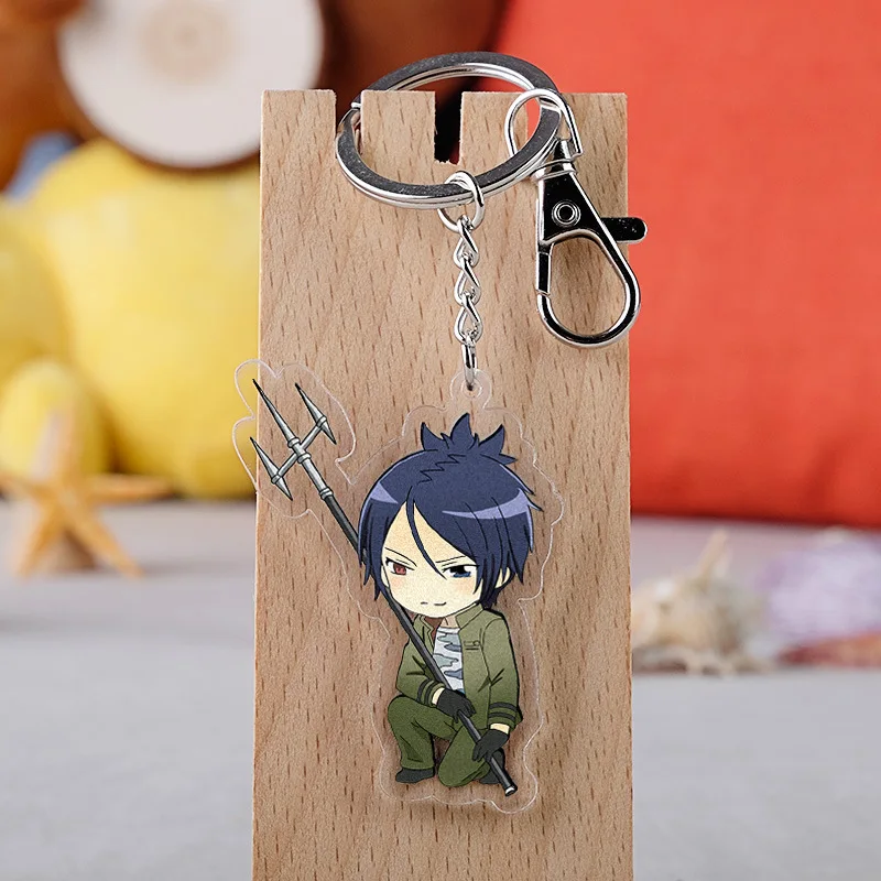 Брелок Hitman Reborn Аниме Tsunayoshi кёя Хибари Hayato Doubleside Подвесные Брелки|Брелоки| |
