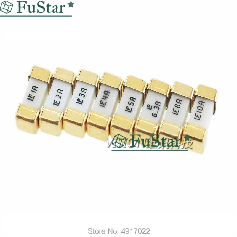 10 компл./лот 1808 SMD гнездо держателя плавкого предохранителя предохранителей база