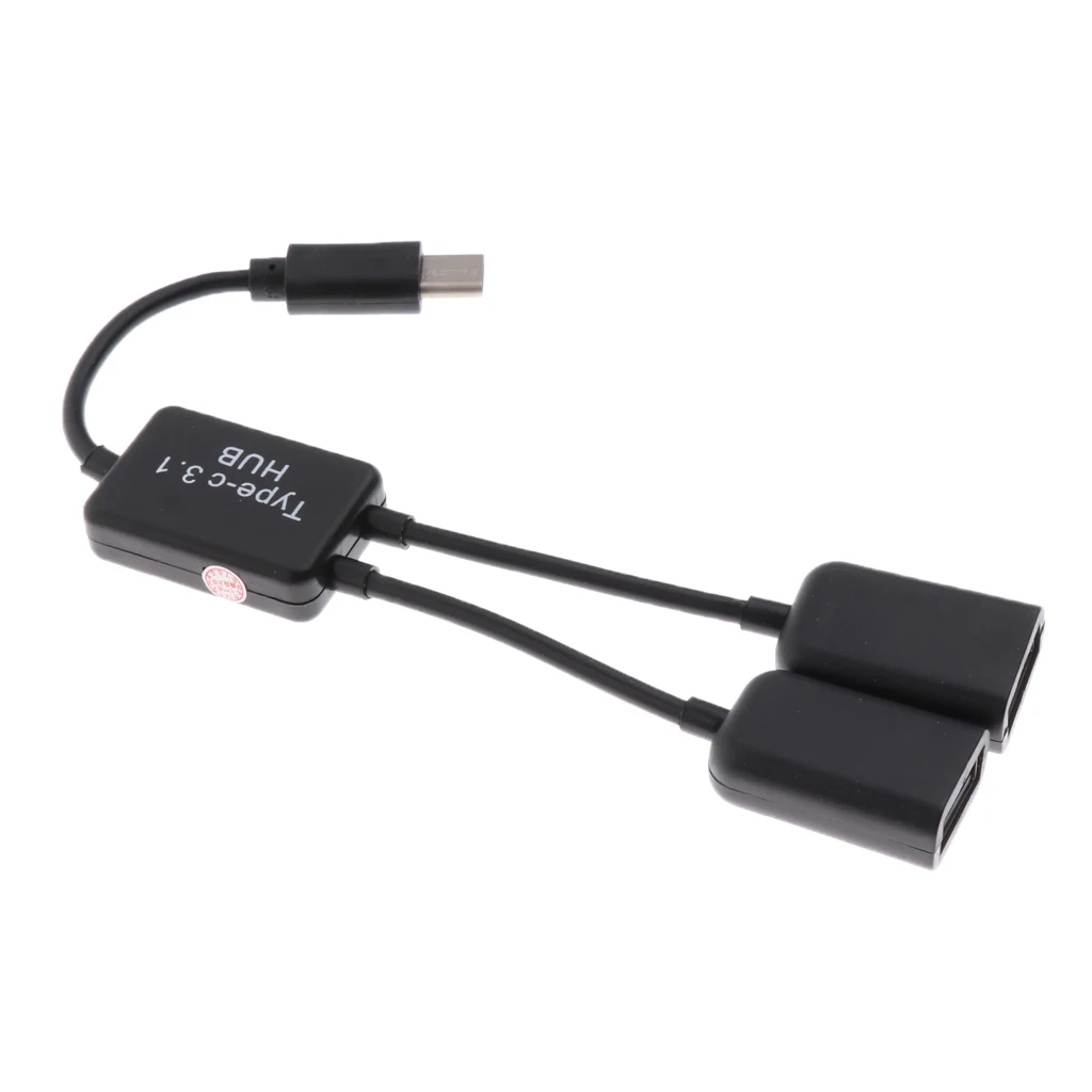 Кабель адаптер Dovewill USB 3 1 Type C Male Female Dual 2 0 в OTG|Сетевые адаптеры c передачей данных