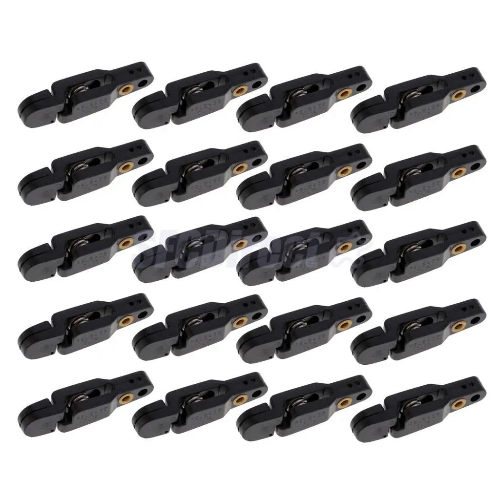 20Pcs Padded Heavy Tension Snap Release Clip Outrigger Downrigger Clips for Weight Planer Board Kite Offshore | Спорт и развлечения